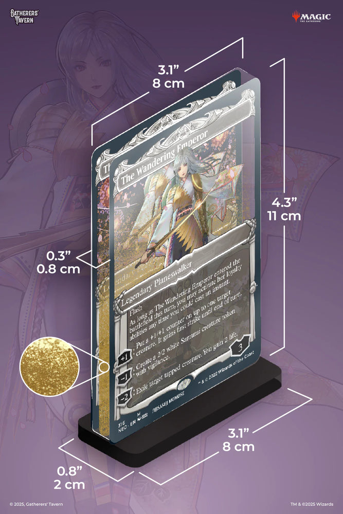 The Wandering Emperor Slab Standee