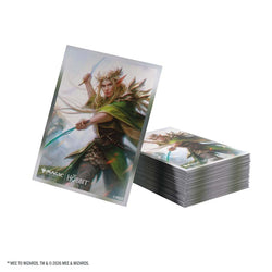 GAMEGEN!C: Magic The Gathering: HOB The Hobbit: Premium Art Sleeves: Thranduil, Sindarin Liege