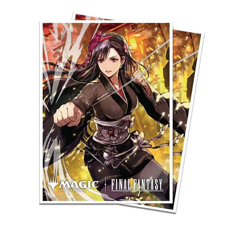Ultra Pro: Magic the Gathering: Final Fantasy: Tifa Lockhart 105CT Apex Deck Protector Sleeves