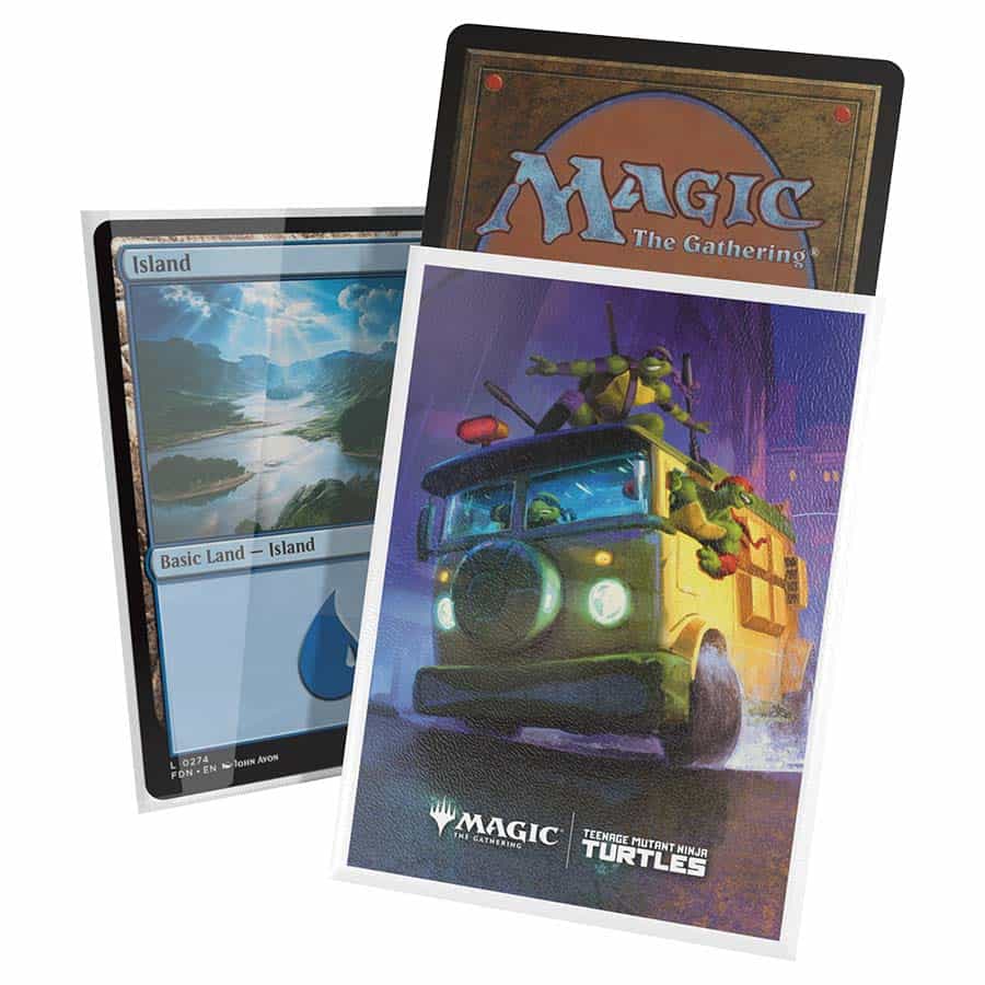 ULTIMATE GUARD: MAGIC THE GATHERING: TMT TEENAGE MUTANT NINJA TURTLES: ART SLEEVES TURTLE VAN