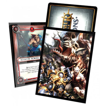 Ultimate Guard - Warhammer Age of Sigmar Artwork Sleeves - 40ct Order vs Death