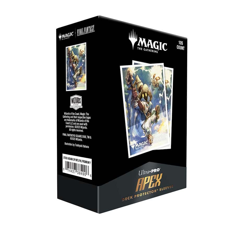 Ultra PRO: Magic The Gathering: Universes Beyond: Final Fantasy: 105CT Apex Deck Protector Sleeves Premium: Vivi Ornitier