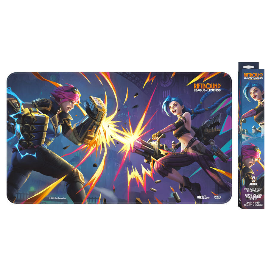 Riftbound: League of Legends Playmat - Vi vs Jinx