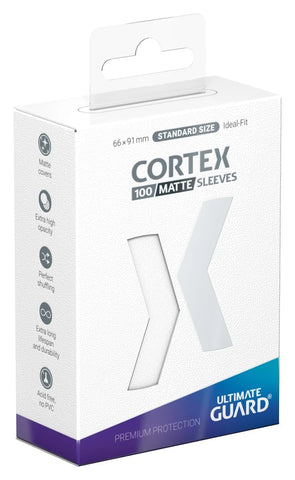 Ultimate Guard: Cortex Sleeve: Standard Size Matte White (100CT)