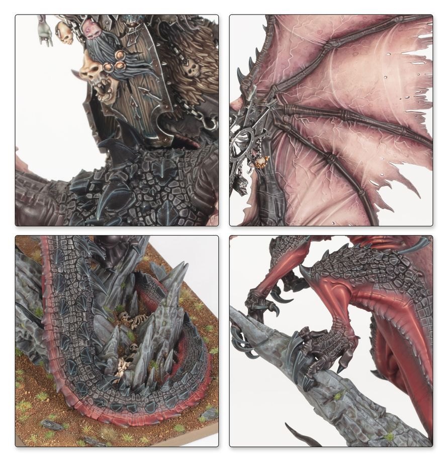 Warriors of Chaos: Lord/Sorcerer on Chaos Dragon