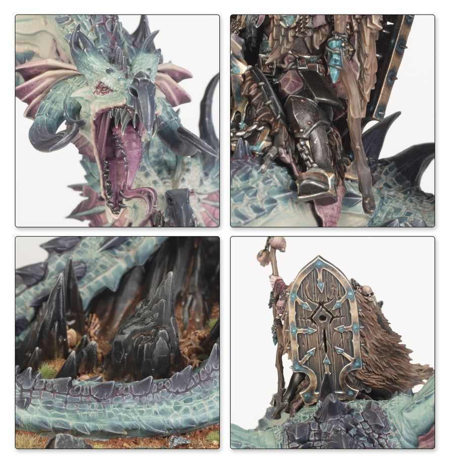 Warriors of Chaos: Lord/Sorcerer on Chaos Dragon