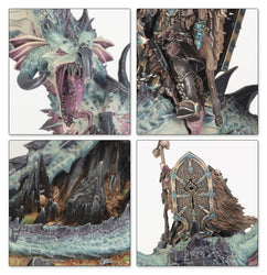 Warriors of Chaos: Lord/Sorcerer on Chaos Dragon