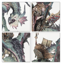 Warriors of Chaos: Lord/Sorcerer on Chaos Dragon