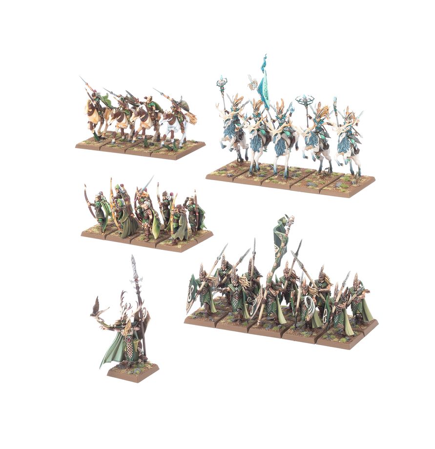 The Old World - Wood Elf Realms: Battle March Army