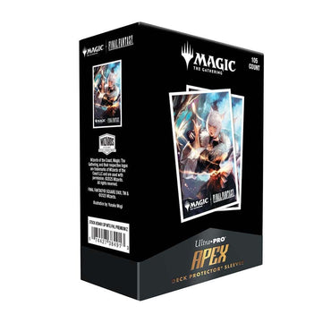 Ultra PRO: Magic The Gathering: Universes Beyond: Final Fantasy: 105CT Apex Deck Protector Sleeves Premium: Y'shtola Rhul