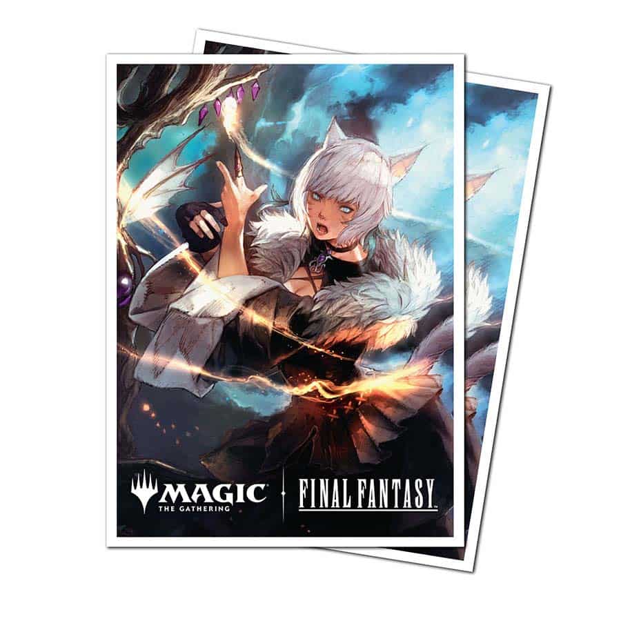 Ultra PRO: Magic The Gathering: Universes Beyond: Final Fantasy: 105CT Apex Deck Protector Sleeves Premium: Y'shtola Rhul