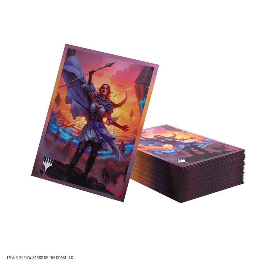 GAMGEN!C: Magic The Gathering: Reality Fracture: Premium Art Sleeves: Nissa, Leyline Tamer