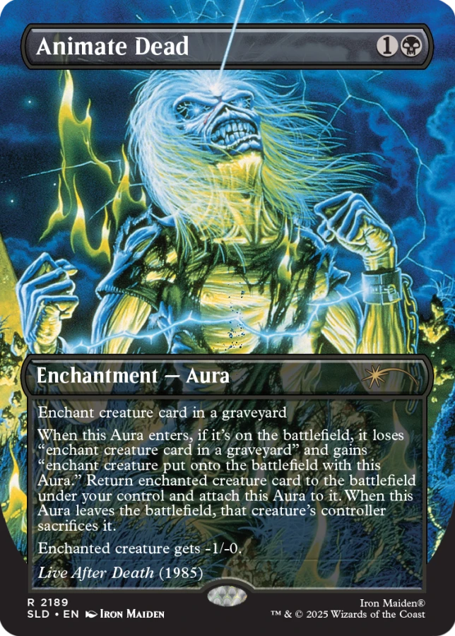 Secret Lair x Iron Maiden: Album Art - Non-Foil Edition - Secret Lair Drop Series (SLD)