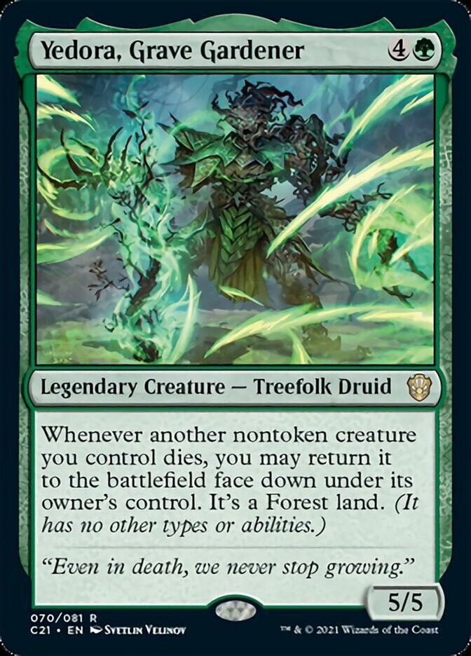 Yedora, Grave Gardener [Commander 2021]