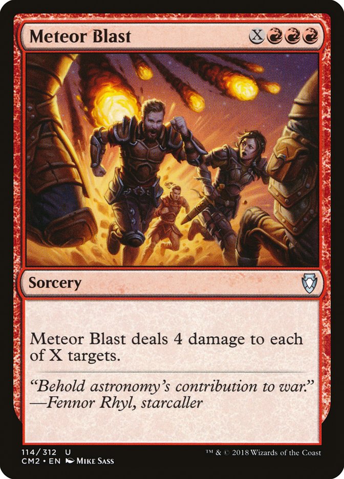 Meteor Blast [Commander Anthology Volume II]