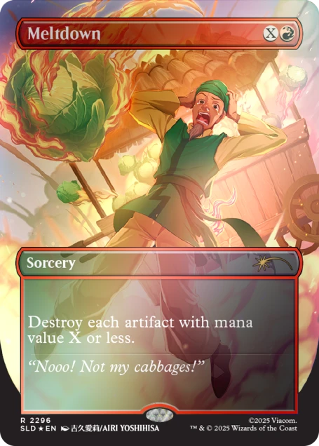 Secret Lair x Avatar: The Last Airbender: My Cabbages! - Rainbow Foil Edition - Secret Lair Drop Series (SLD)