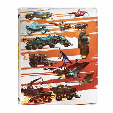 Ultra Pro: Magic the Gathering: Aetherdrift: 9-Pocket Premium Zippered Pro-Binder Set Symbol: Finish Line