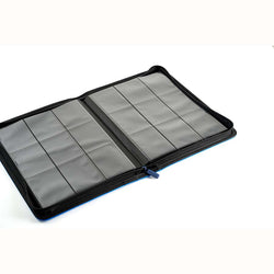 ARCANE FORTRESS: SOLID COLOR: BLUE 9-POCKET BINDER