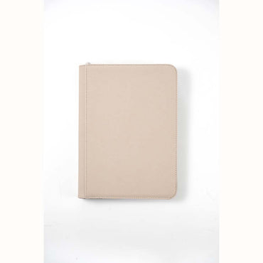 ARCANE FORTRESS: SOLID COLOR: CREAM 9-POCKET BINDER