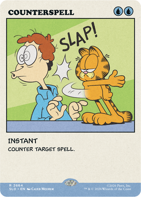Secret Lair Drop: Secret Lair X Garfield: As Intended - Non-Foil Edition - Secret Lair Drop Series (SLD)