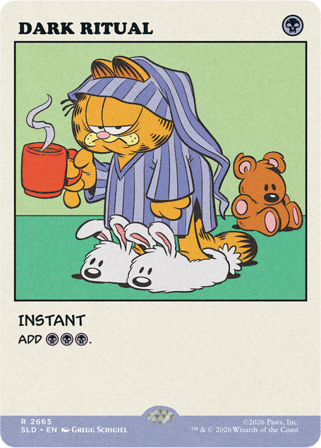 Secret Lair Drop: Secret Lair X Garfield: As Intended - Non-Foil Edition - Secret Lair Drop Series (SLD)