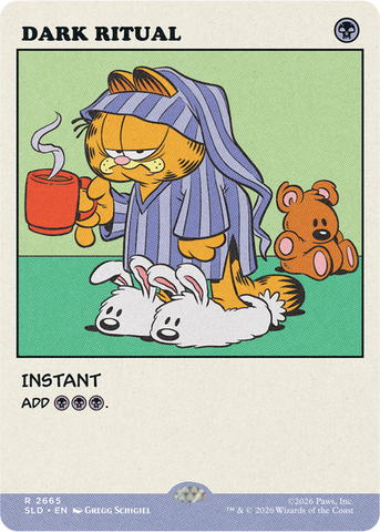 Secret Lair Drop: Secret Lair X Garfield: As Intended - Non-Foil Edition - Secret Lair Drop Series (SLD)