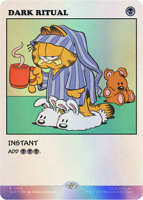 Secret Lair Drop: Secret Lair X Garfield: As Intended - Traditional Foil Edition - Secret Lair Drop Series (SLD)