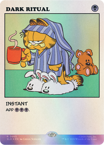 Secret Lair Drop: Secret Lair X Garfield: As Intended - Traditional Foil Edition - Secret Lair Drop Series (SLD)