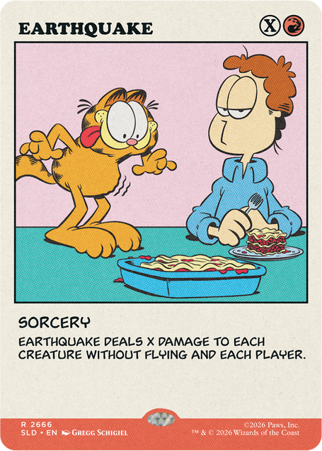 Secret Lair Drop: Secret Lair X Garfield: As Intended - Non-Foil Edition - Secret Lair Drop Series (SLD)