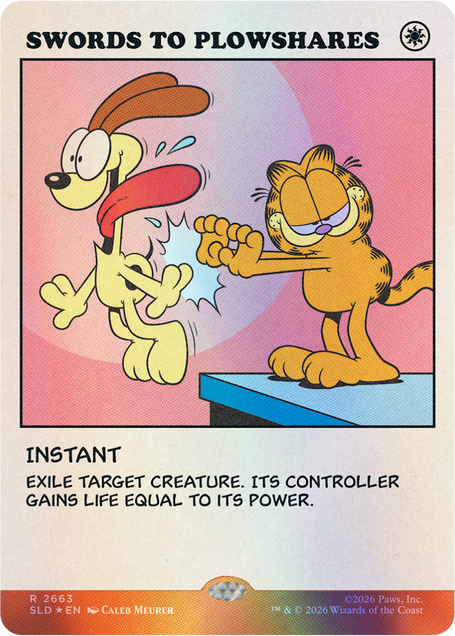 Secret Lair Drop: Secret Lair X Garfield: As Intended - Traditional Foil Edition - Secret Lair Drop Series (SLD)