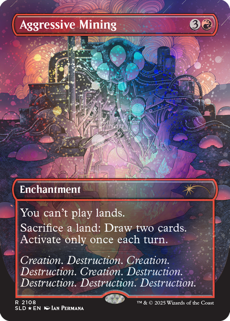 Secret Lair x Chaos Vault Drop: Alien Auroras (Galaxy Foil) - Secret Lair Drop Series (SLD)