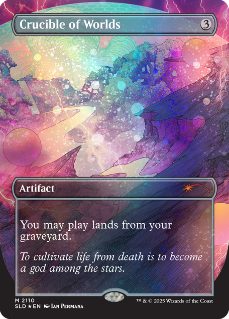 Secret Lair x Chaos Vault Drop: Alien Auroras (Galaxy Foil) - Secret Lair Drop Series (SLD)