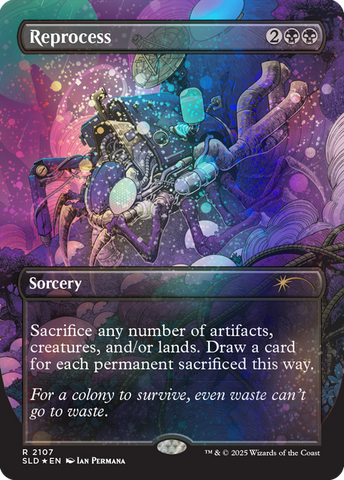 Secret Lair x Chaos Vault Drop: Alien Auroras (Galaxy Foil) - Secret Lair Drop Series (SLD)
