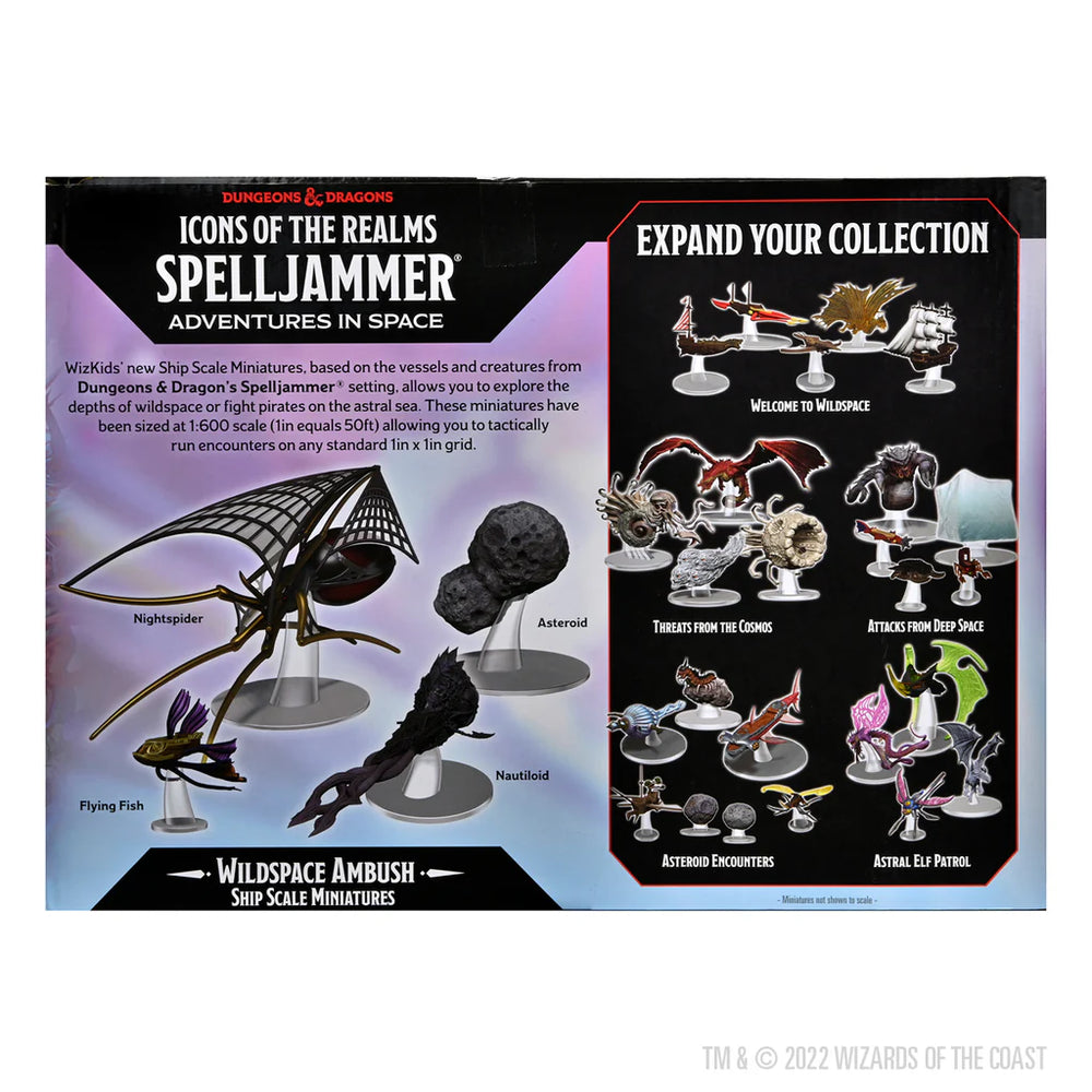 D&D Icons of the Realms: Spelljammer: Adventures in Space: Ship Scale - Wildspace Ambush