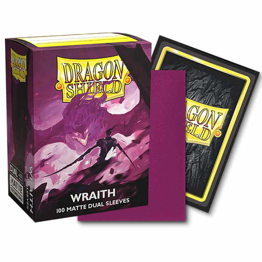 Dragon Shield Sleeves: Dual Matte: Wraith (Box of 100)