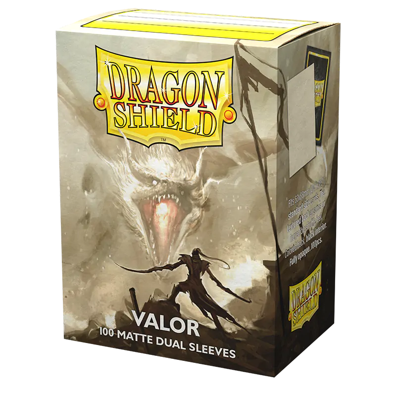 Dragon Shield Sleeves: Dual Matte: Valor (Box of 100)