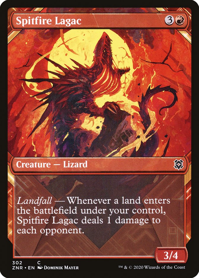 Spitfire Lagac (Showcase) [Zendikar Rising]