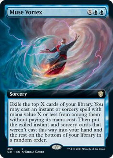 Muse Vortex (Extended Art) [Commander 2021]