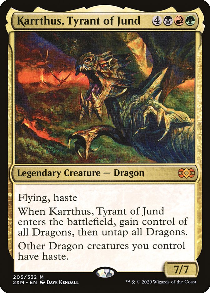 Karrthus, Tyrant of Jund [Double Masters]