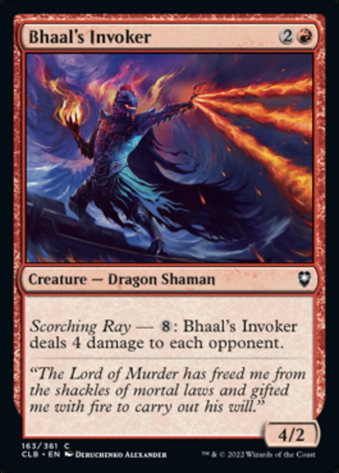 Bhaal's Invoker [Commander Legends: Battle for Baldur's Gate]