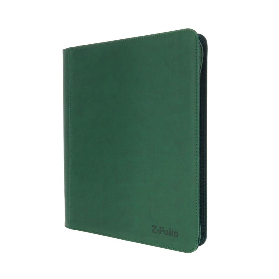 BCW Supplies: Z-Folio For Toploaders 4-Pocket LX Green