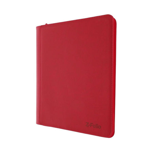 BCW Supplies: Z-Folio For Toploaders 4-Pocket LX Red