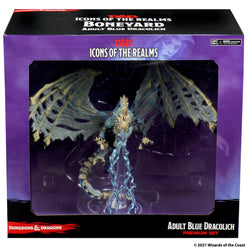 D&D: Icons of the Realms - Boneyard - Adult Blue Dracolich