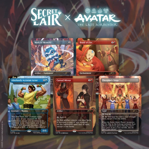 Secret Lair x Avatar: The Last Airbender: The Ember Island Players - Non-Foil Edition - Secret Lair Drop Series (SLD)
