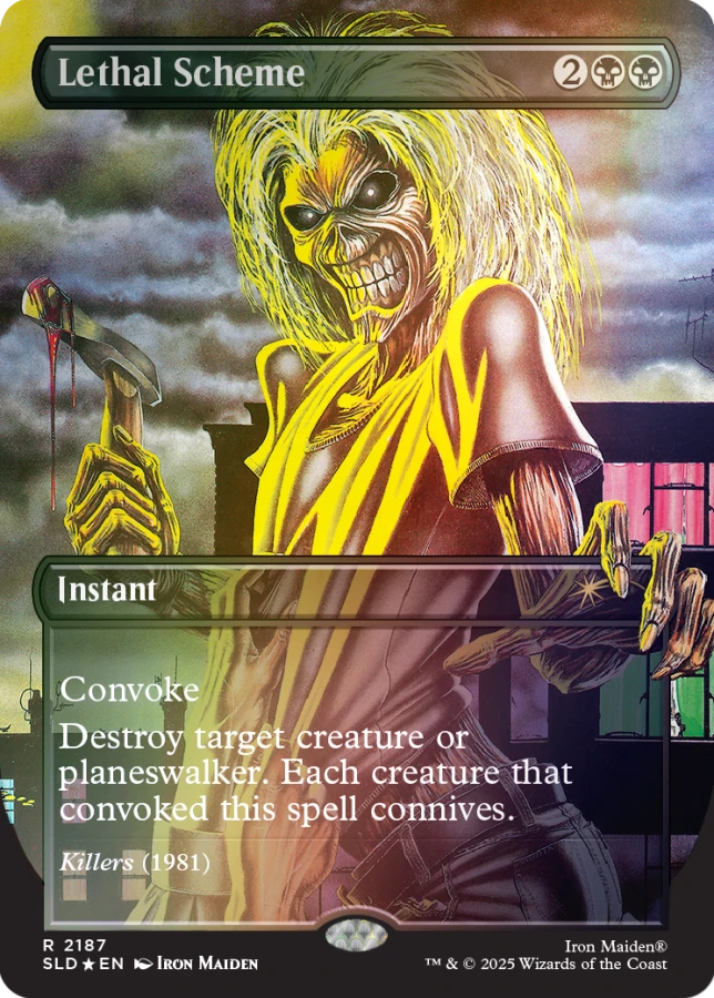 Secret Lair x Iron Maiden: Album Art - Rainbow Foil Edition - Secret Lair Drop Series (SLD)