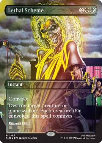 Secret Lair x Iron Maiden: Album Art - Rainbow Foil Edition - Secret Lair Drop Series (SLD)