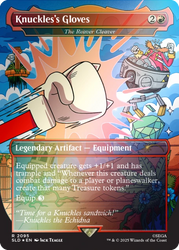 Secret Lair x Sonic the Hedgehog Superdrop: Turbo Gear (Rainbow Foil) - Secret Lair Drop Series (SLD)