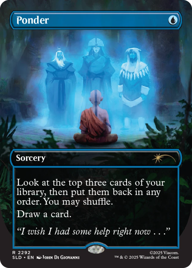 Secret Lair x Avatar: The Last Airbender: A Lot To Learn - Non-Foil Edition - Secret Lair Drop Series (SLD)