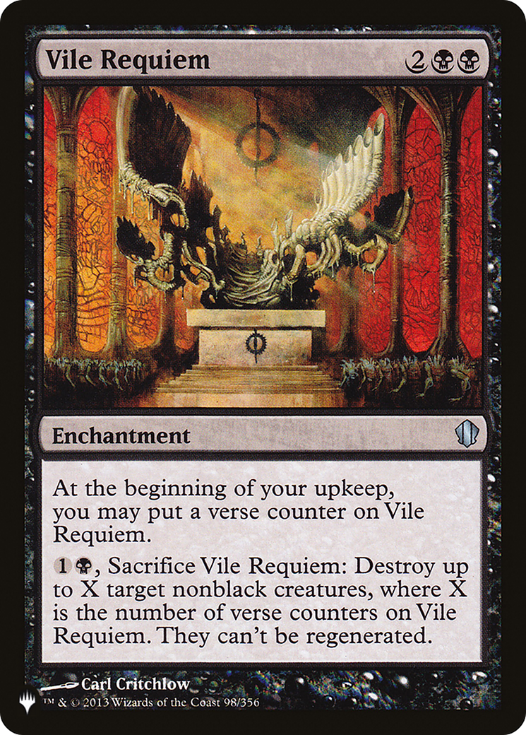 Vile Requiem [The List]