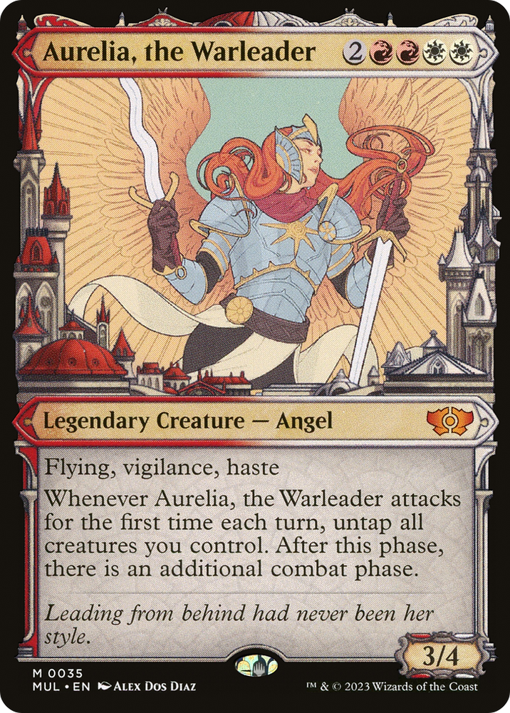 Aurelia, the Warleader [Multiverse Legends]